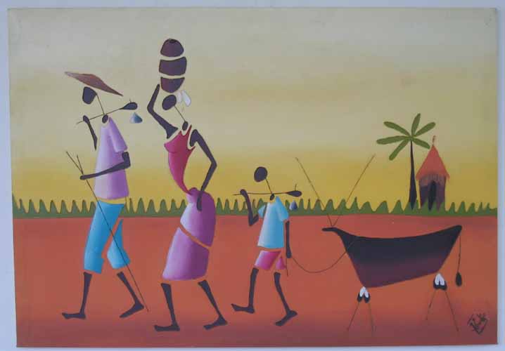 art africain peinture