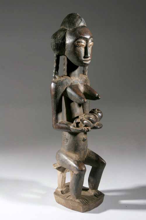 statue africaine en bois